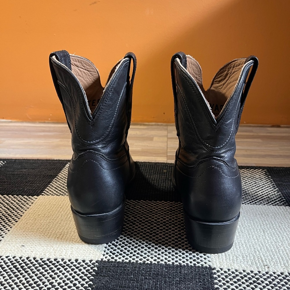 Tecovas Penny Black Heeled Boots - Picture 3 of 9